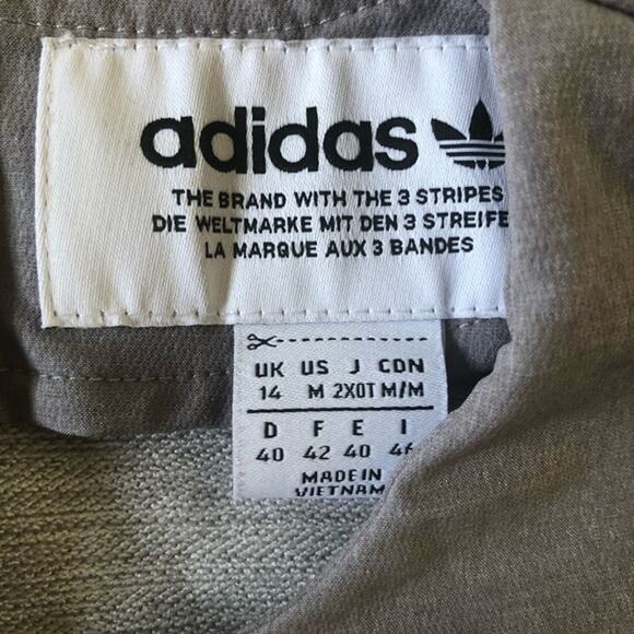 Adidas Medium EQT Pullover Equipment ADV/91-17 Gray Windbreaker - Picture 9 of 11